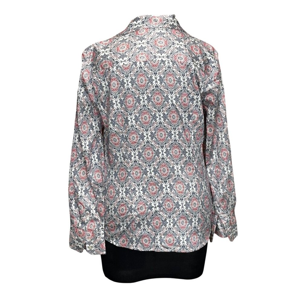 Tommy Hilfiger Womens M Button-Up Long Sleeve Shirt - Picture 3 of 10